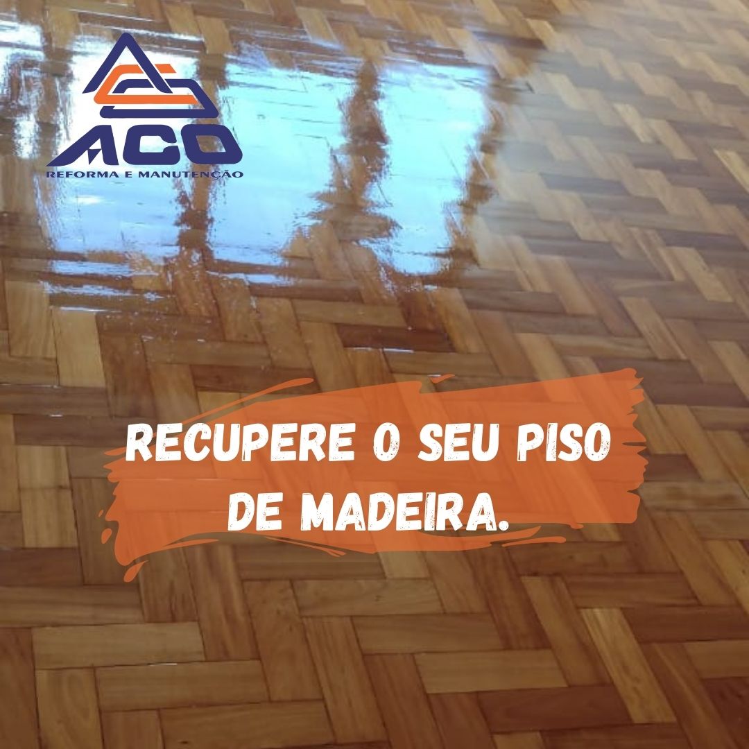 RESTAURAÇÃO DE PISO DE MADEIRA